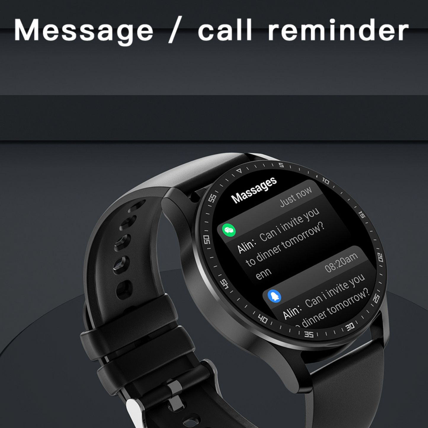 2 in 1 Watchbuds (earbuds in smart watch)