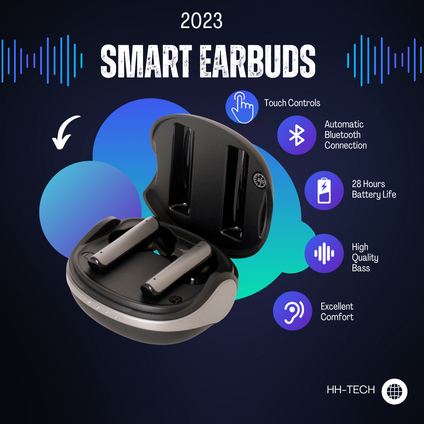 Auris Wireless Earbuds