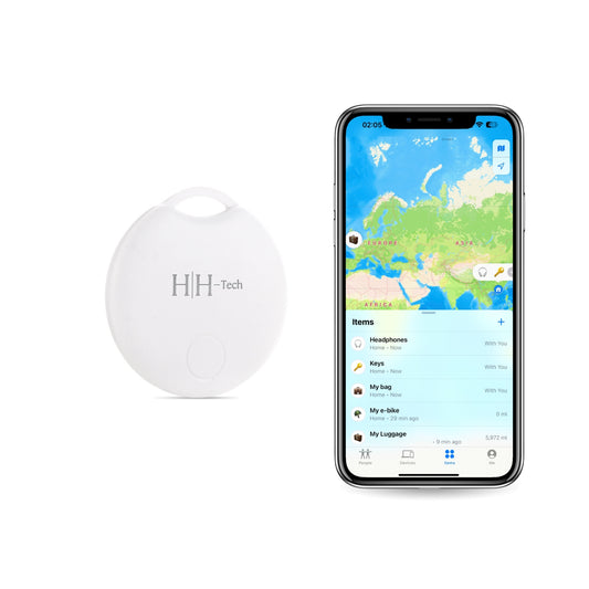 SmartTag LITE For Apple iOS: Key Finder, Item Finder, Tracker, Locate Your Wallet & Valuables Worldwide, Compatible with iPhone Find My App